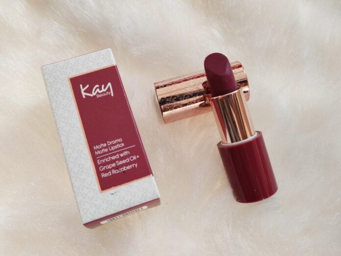 Kay Beauty Matte Drama Lipstick Review - A Definitive Guide in 2022